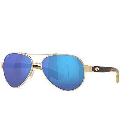 Costa Del Mar 56mm Polarized Aviator Sunglasses Product Image