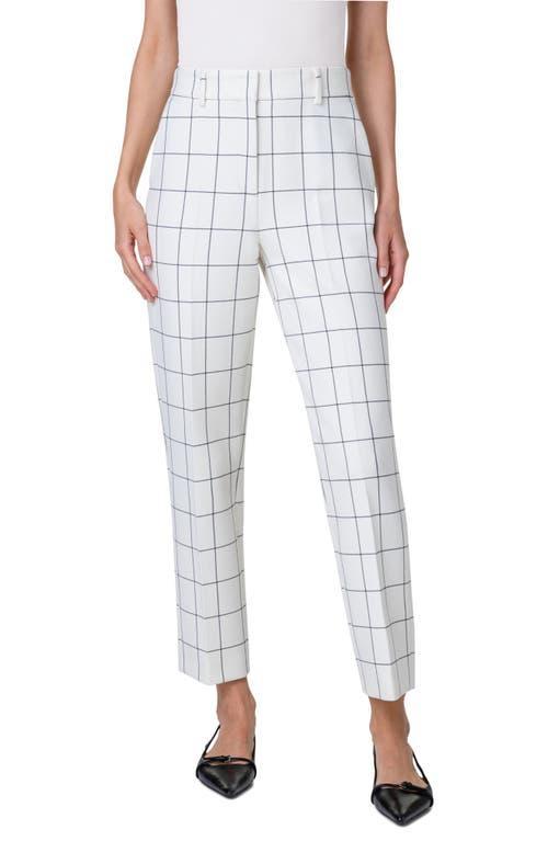 Womens Feryn Windowpane Check Pants Product Image