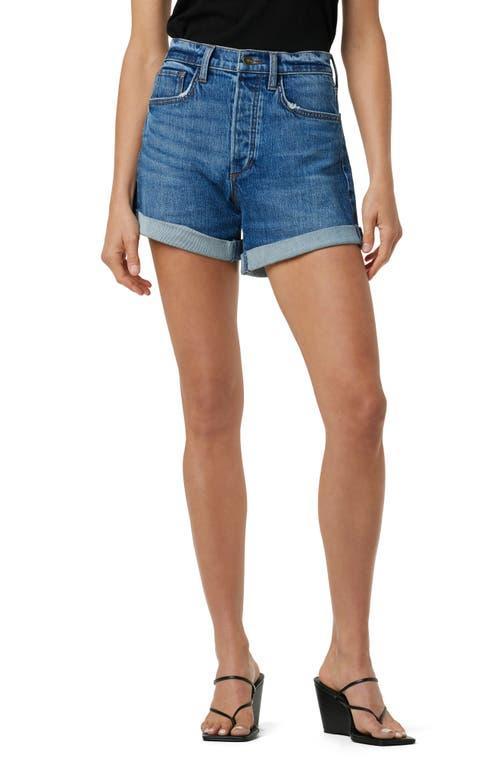 Womens Alex Rolled Denim Shorts Product Image