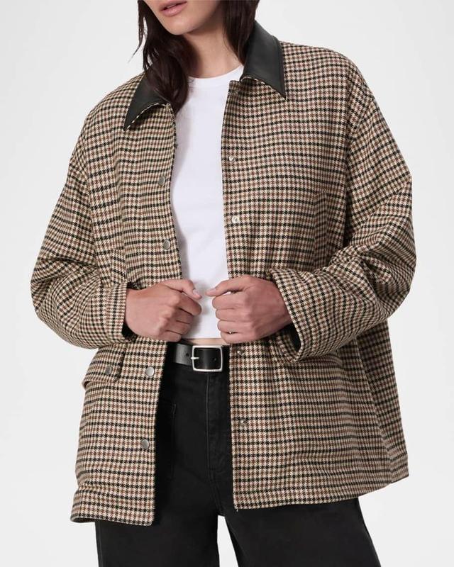 Cassidy Italian Houndstooth Jacket Product Image