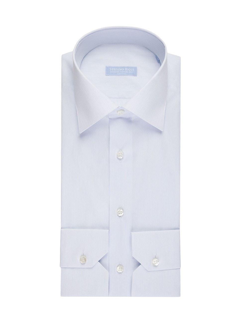 Mens Handmade Cotton Dress Shirt Product Image