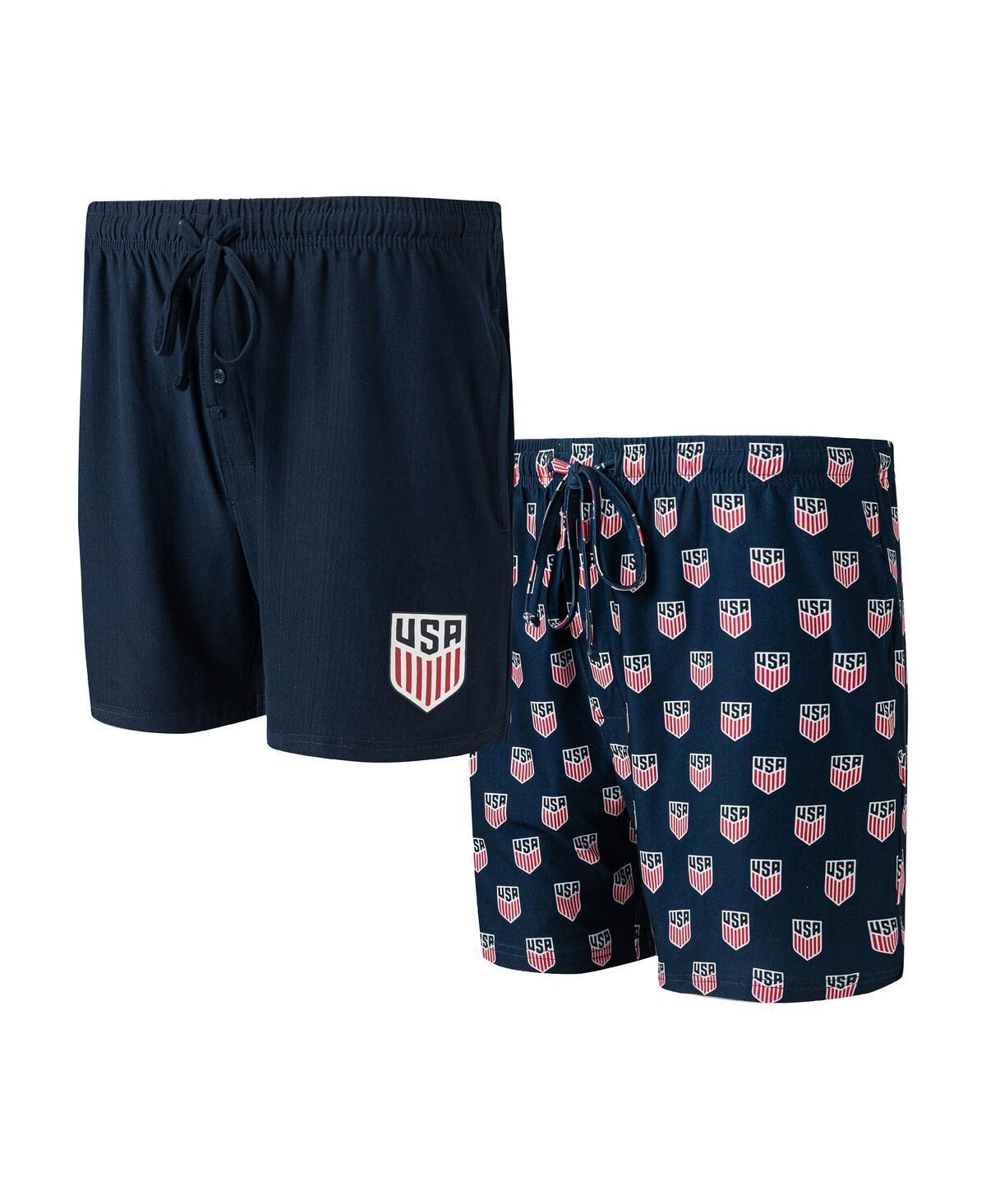 Concepts Sport Mens Navy Usmnt Gauge Two-Pack Shorts Set Product Image