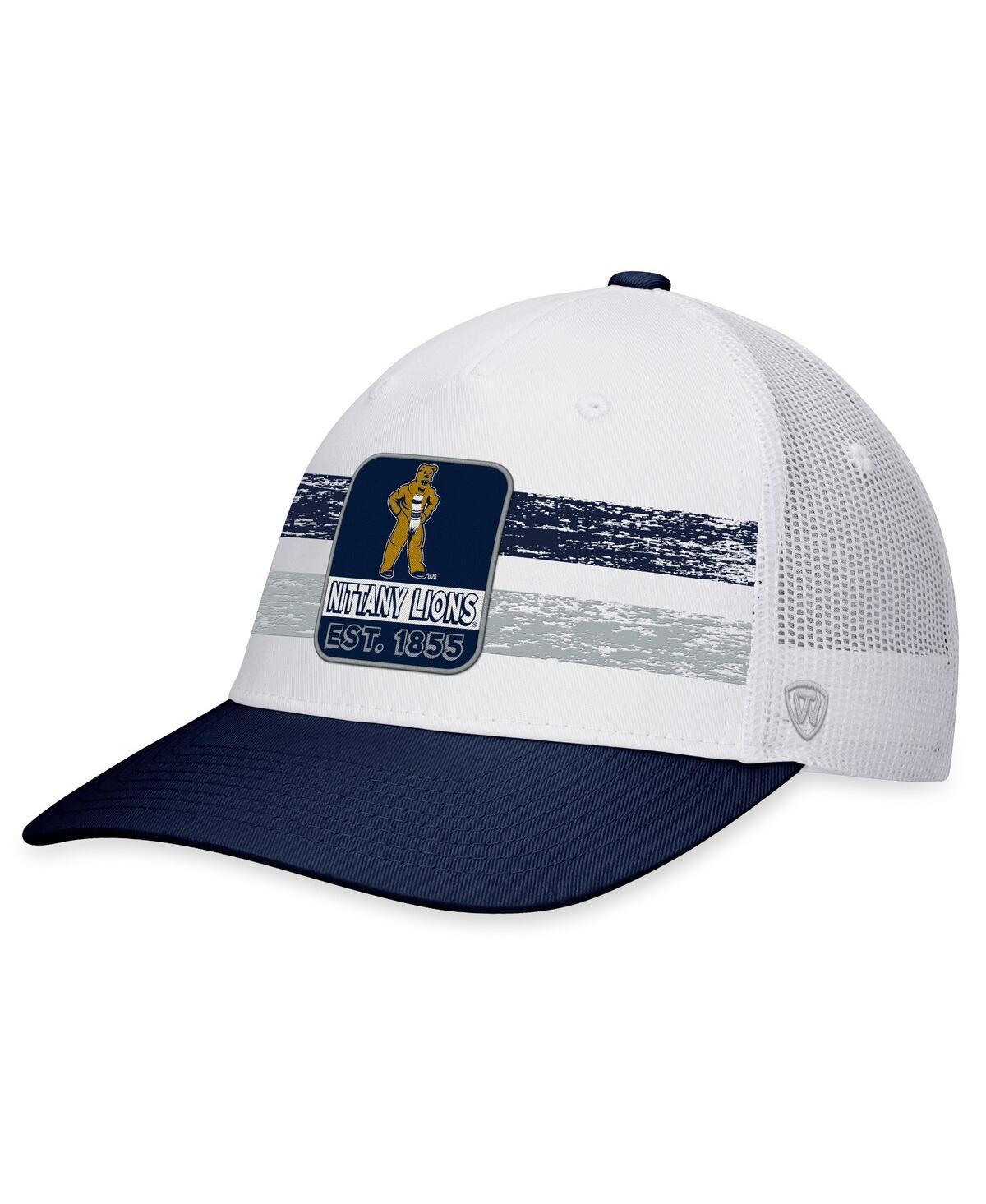 Mens Top of the World /Navy Penn State Nittany Lions Retro Fade Snapback Hat Product Image