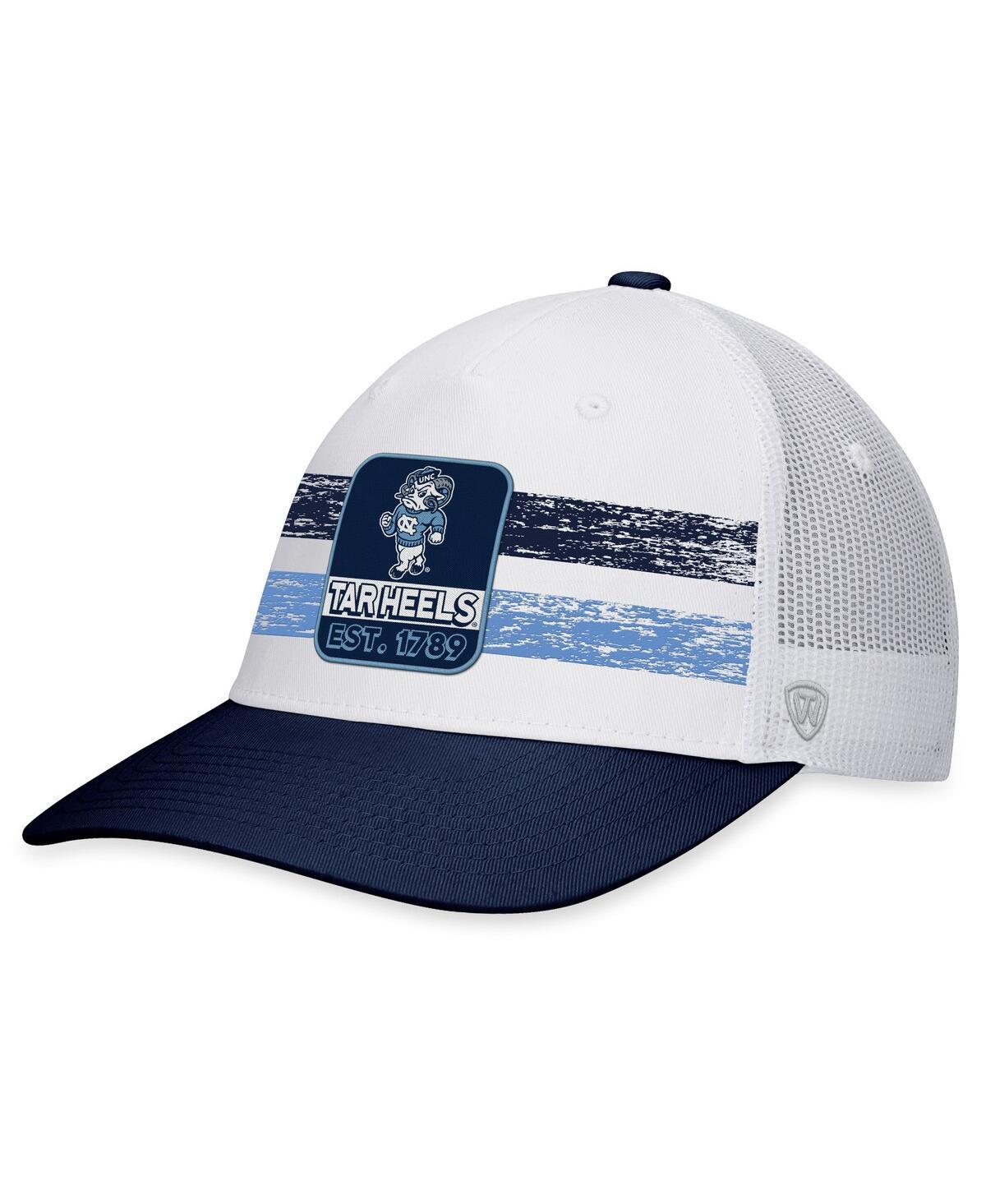 Mens Top of the World /Navy North Carolina Tar Heels Retro Fade Snapback Hat Product Image