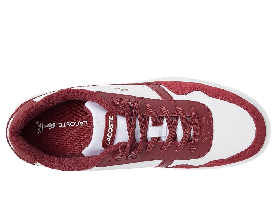 Lacoste Mens T-Clip Leather Retro Sneakers Product Image