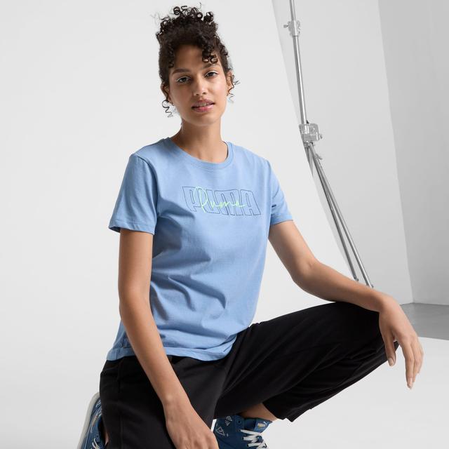 PUMA Script Logo Women's Tee Product Image