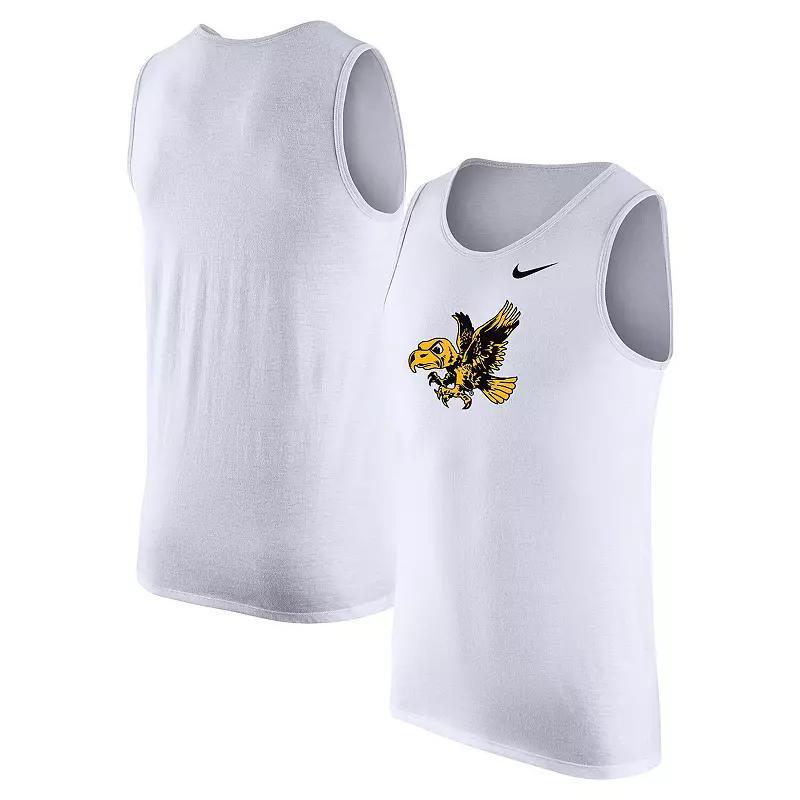 Mens Nike Iowa Hawkeyes Vintage Logo Performance Tank Top Product Image