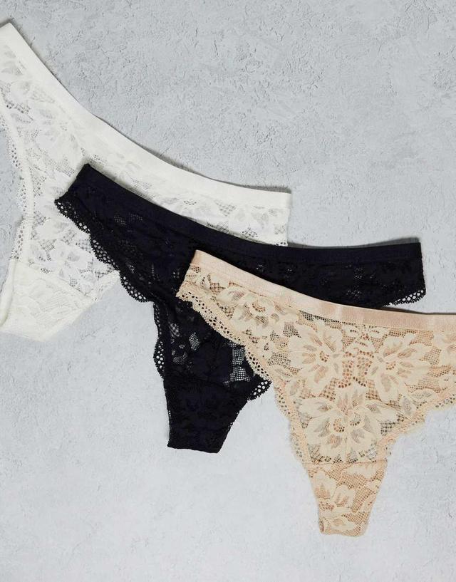 Dorina Myla 3-pack lace thong Product Image