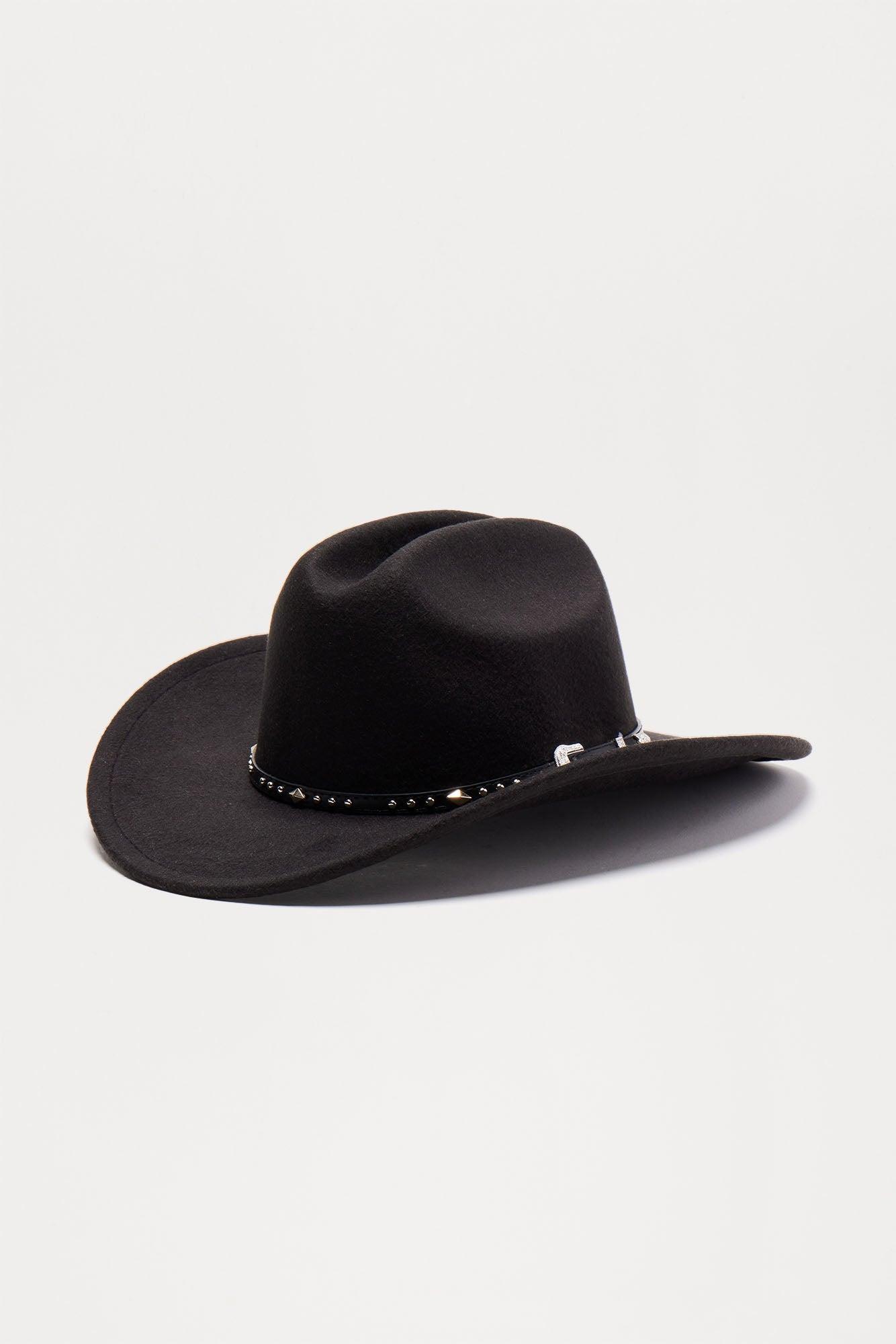 Lasso Up Cowboy Hat - Black Product Image