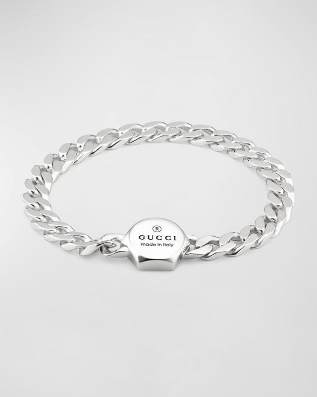 Mens Gucci Trademark Curb Chain Bracelet Product Image