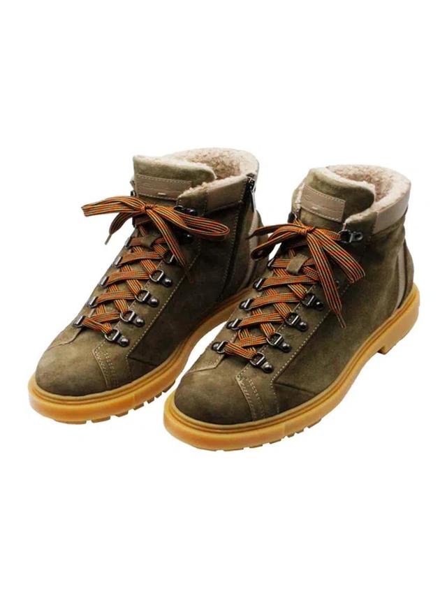 SANTONI Boots In Militar Product Image