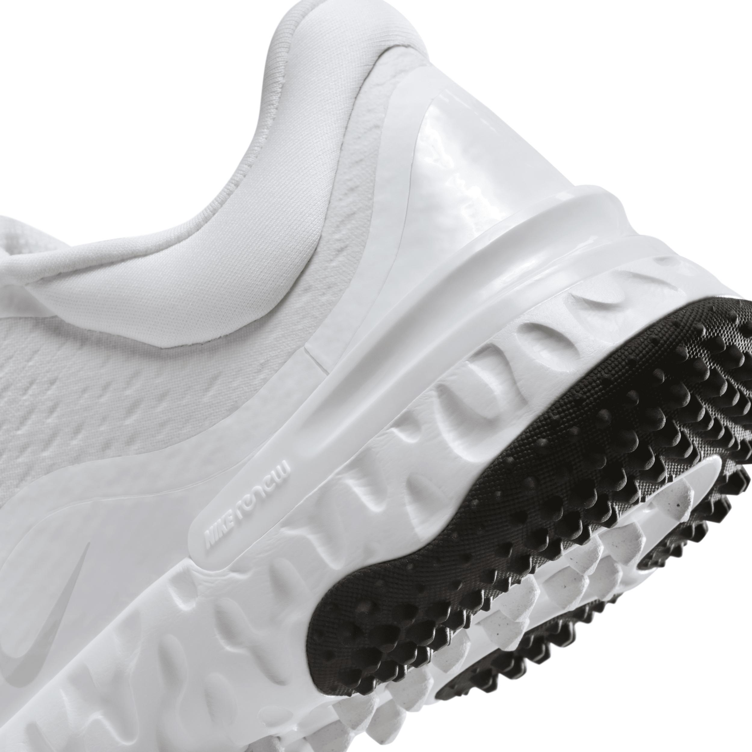 Nike Womens Nike Alpha Huarache Elite 4 TF - Womens Baseball Shoes White/Black/Photon Dust Product Image