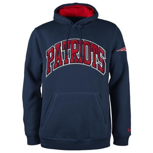 New Era Mens New Era Patriots Chenille Hoodie - Mens Product Image