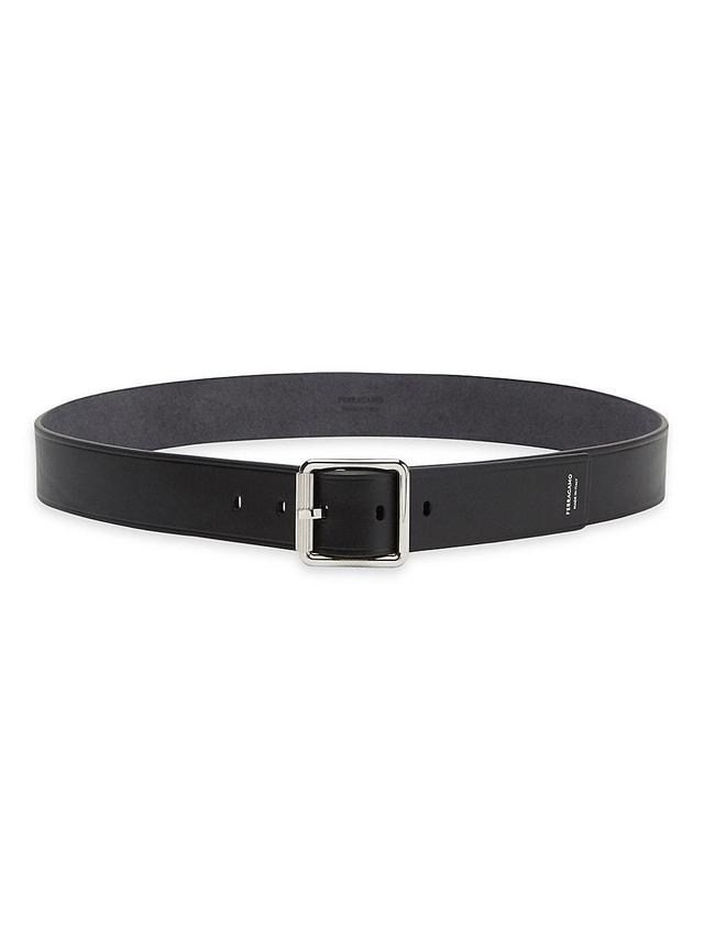 Mens Adjustable Cut-to-Size Leather Belt Product Image