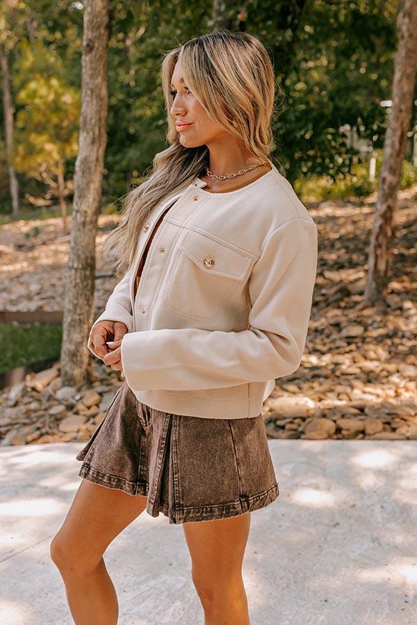 Uptown Chic Jacket in Cream Product Image