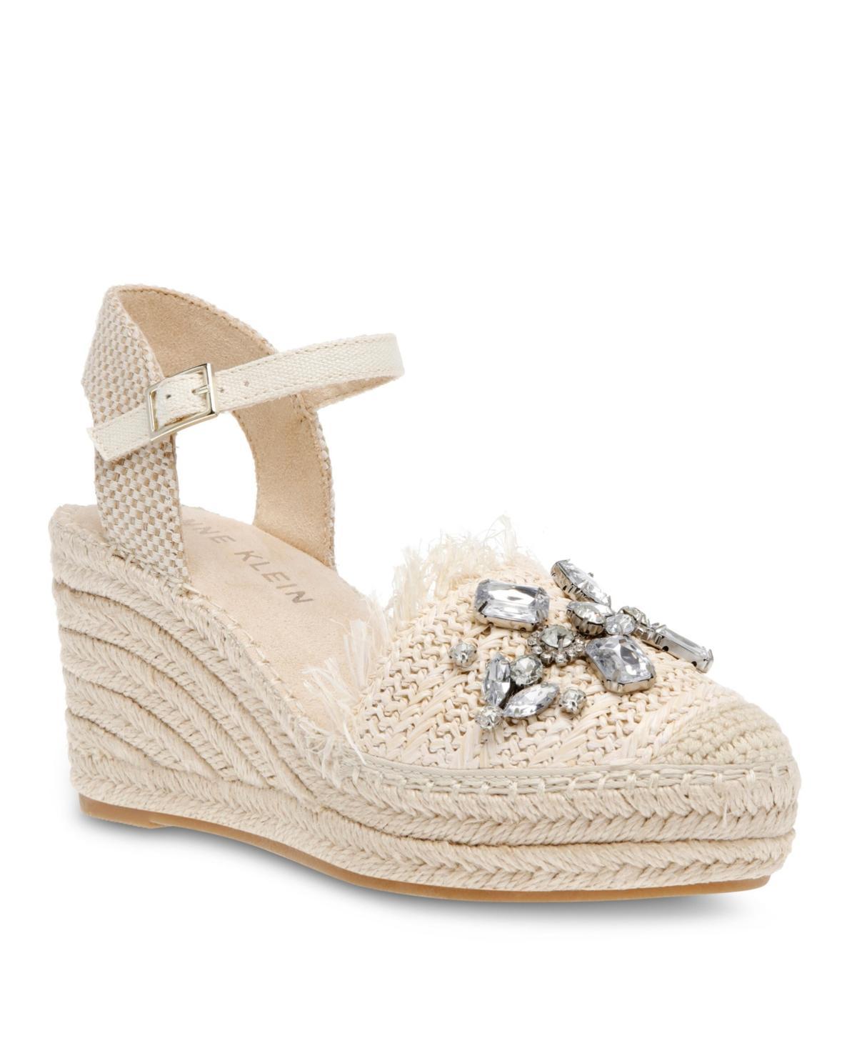 Anne Klein Womens Liberty Espadrille Wedge Sandals Product Image