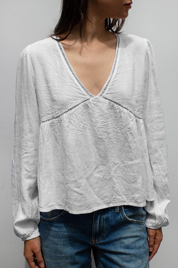 V-neck blouse Product Image