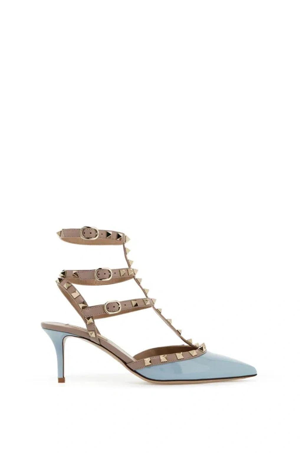 Rockstud Slingback Pumps In Multicolor Product Image