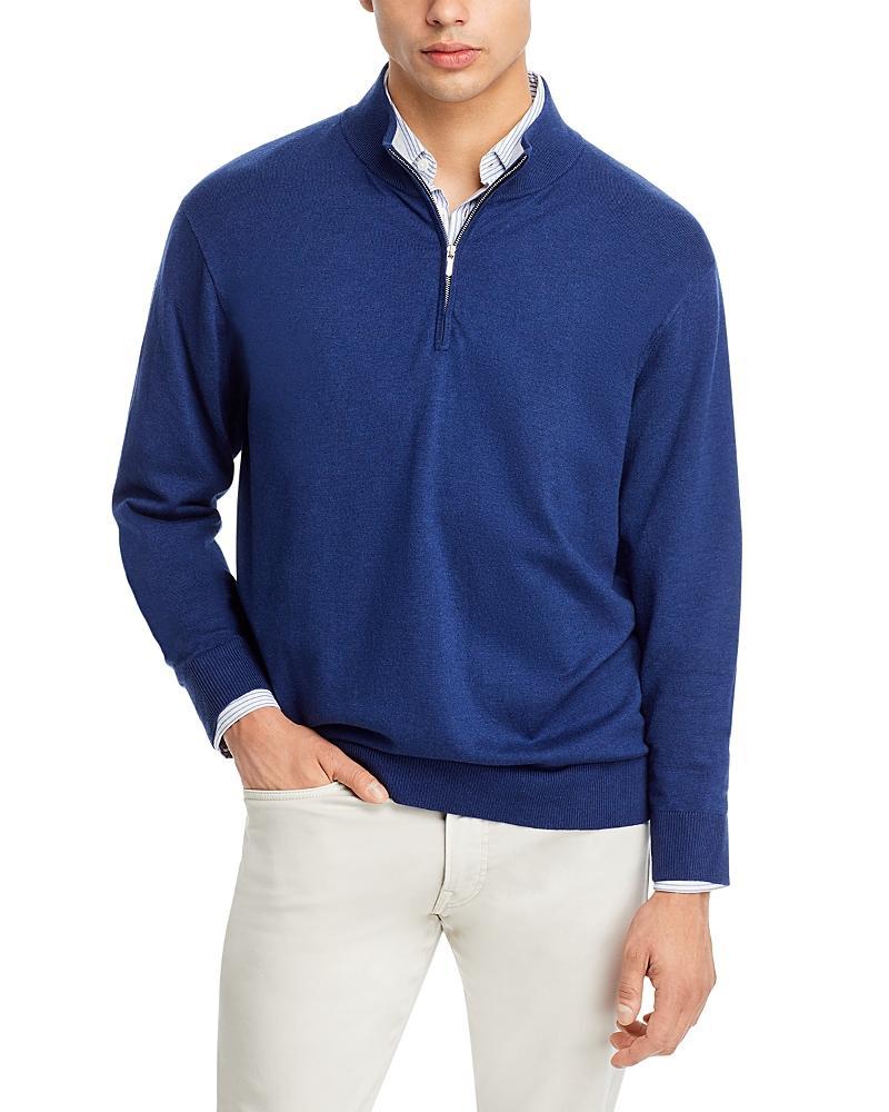 Peter Millar Crown Whitaker Classic Fit Quarter Zip Sweater Product Image