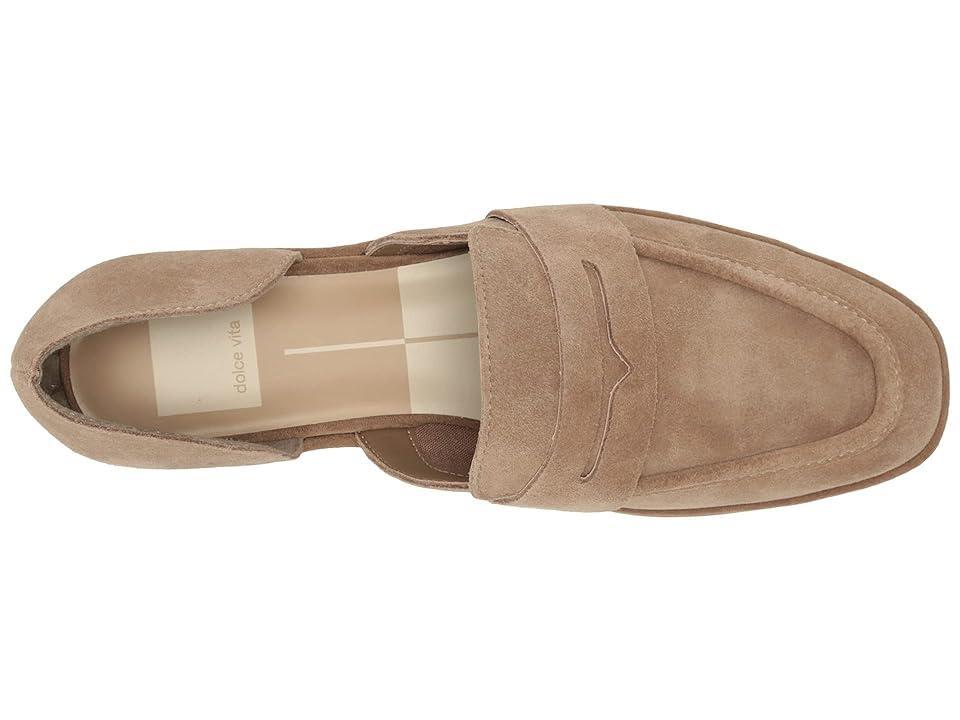 Dolce Vita Moyra (Truffle Suede) Women's Flat Shoes Product Image