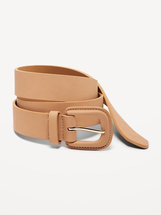 Faux-Leather Belt for Women Product Image