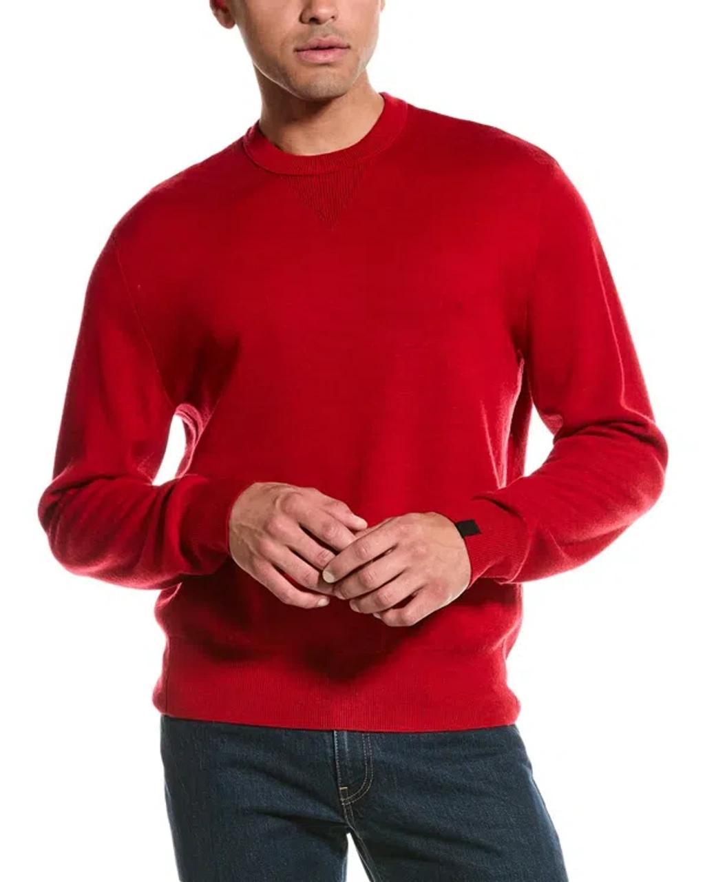 RAG & BONE York Wool-blend Sweater In Red Product Image