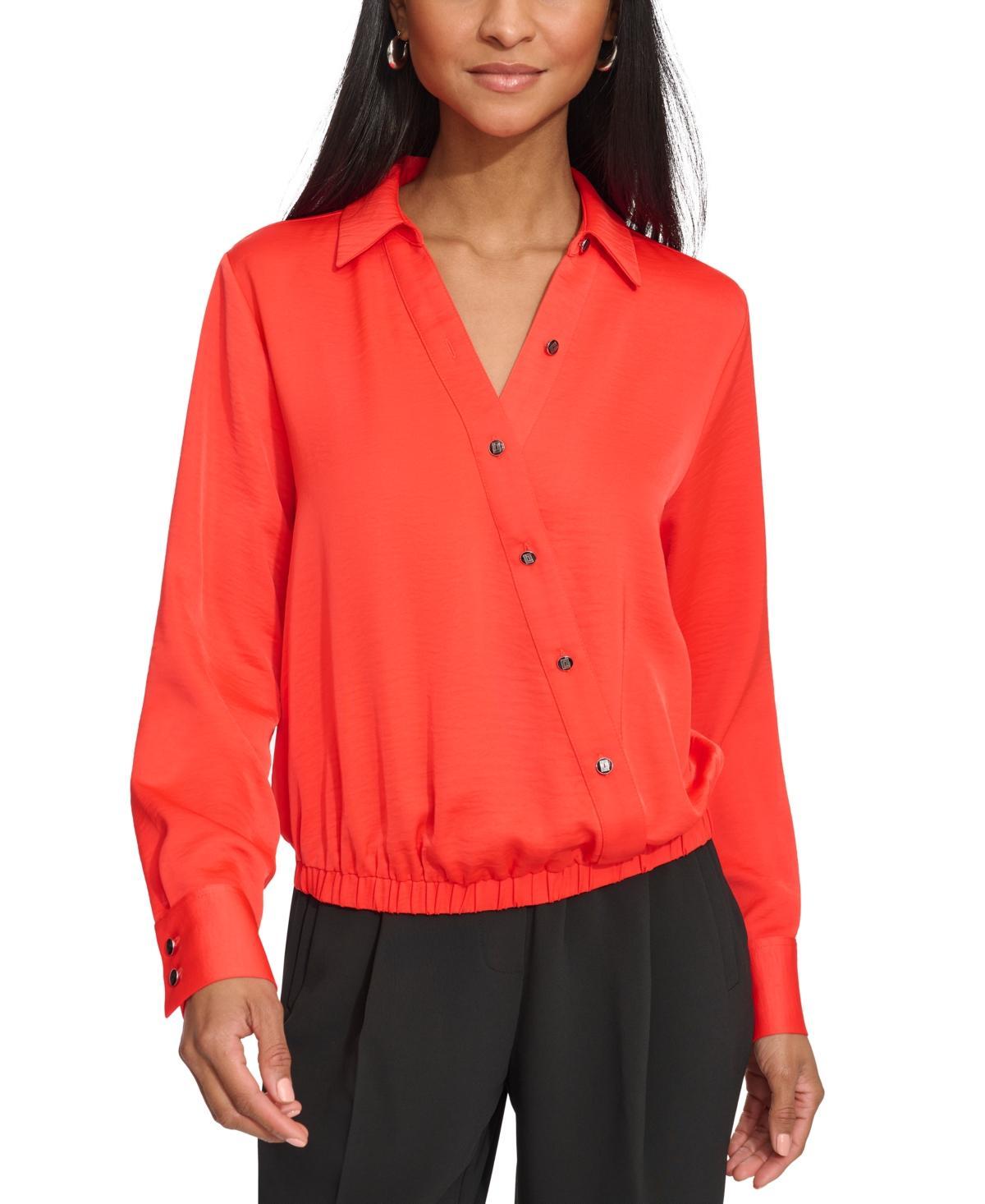 Women's Faux-Wrap Top Product Image