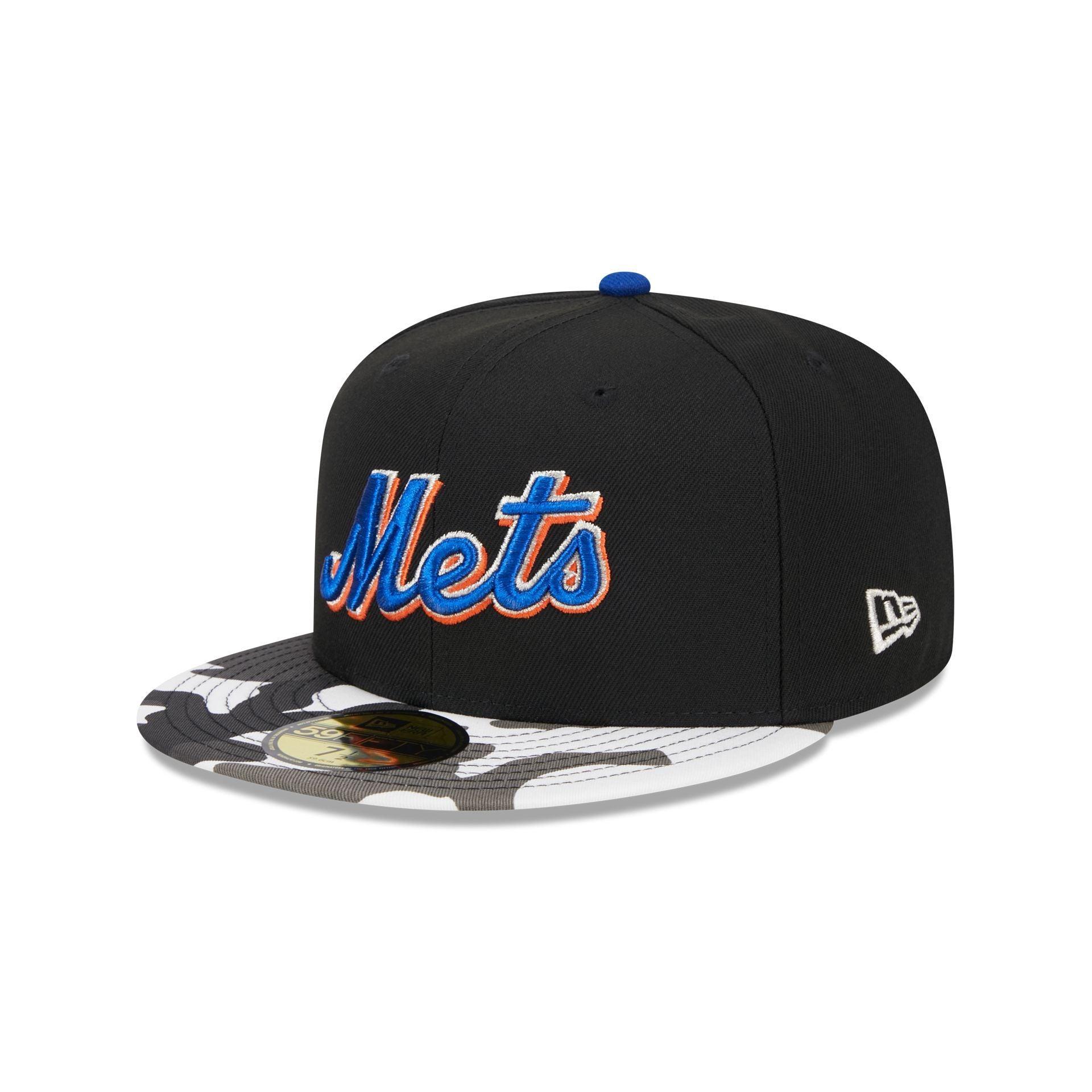 New York Mets Metallic Camo 59FIFTY Fitted Hat Male Product Image