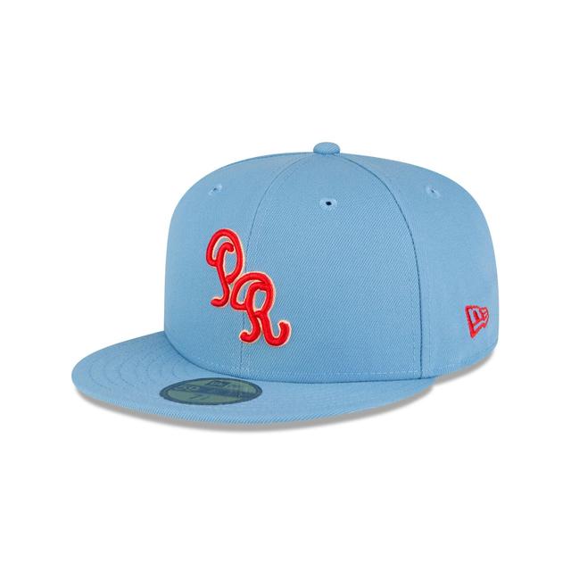 Puerto Rico Sky Blue 59FIFTY Fitted Hat Male Product Image