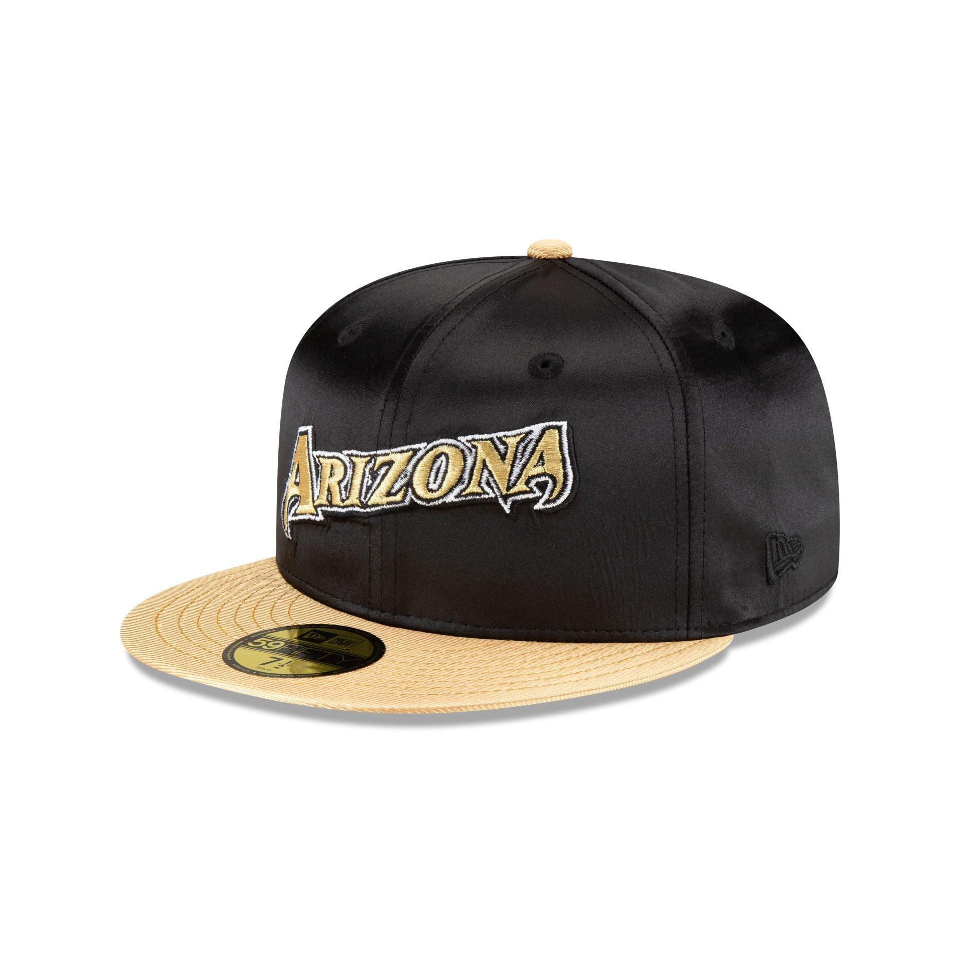 Arizona Diamondbacks Metallic Gold 59FIFTY Fitted Hat Male Product Image