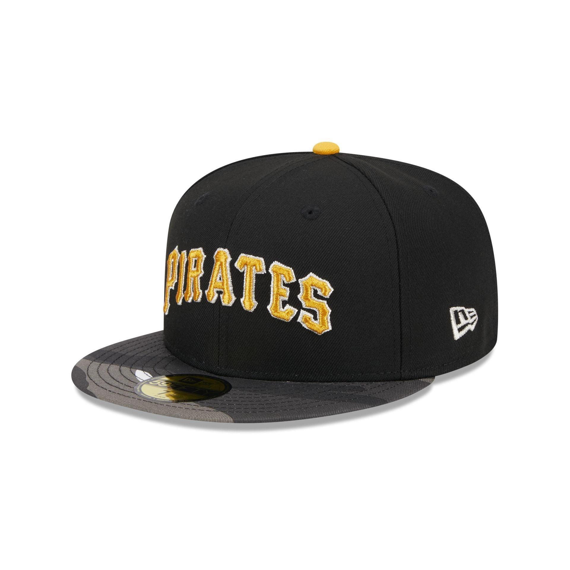 Pittsburgh Pirates Metallic Camo 59FIFTY Fitted Hat Male Product Image