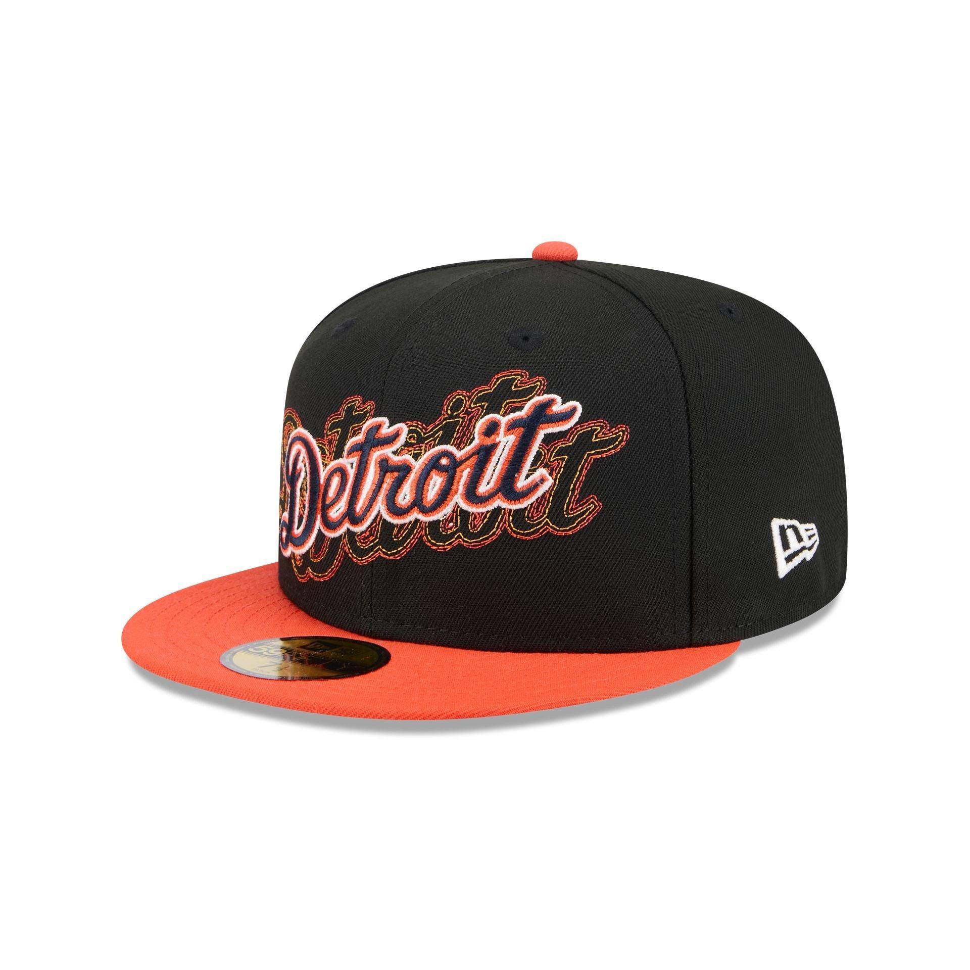 Detroit Tigers Shadow Stitch 59FIFTY Fitted Hat Male Product Image