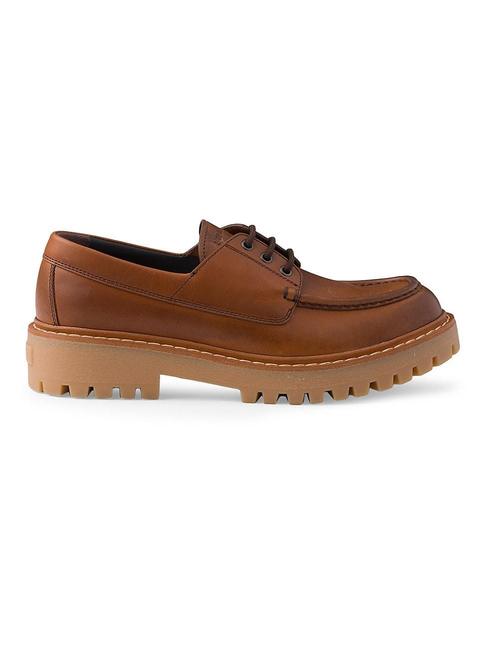 Mens Laced Leather Loafers product image