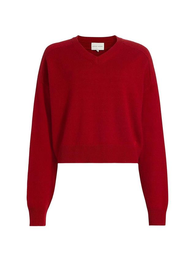 Womens Anzor Cashmere V-Neck Sweater Product Image