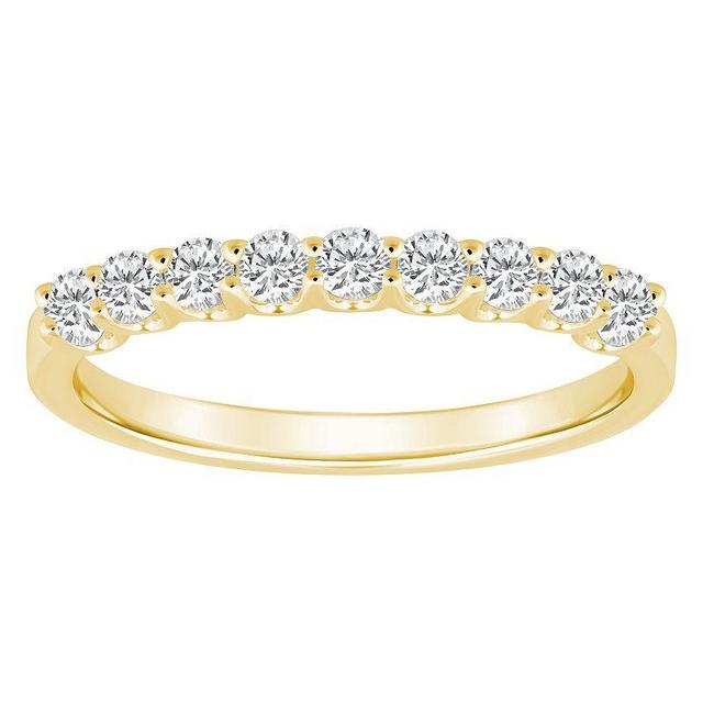 Alyson Layne 14k Gold 1/2 Carat T.W. Diamond Wedding Band, Womens Yellow Product Image