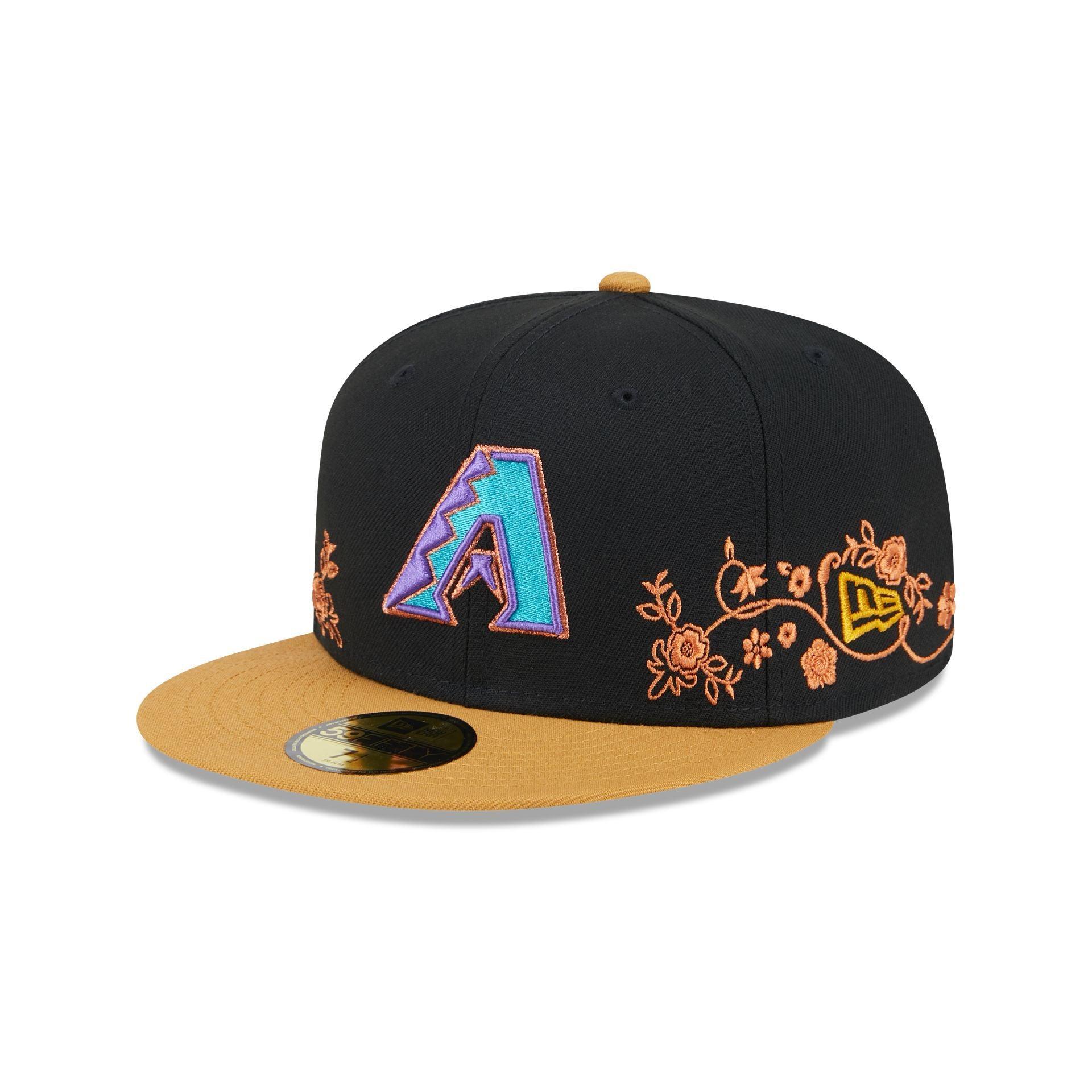 Arizona Diamondbacks Floral Vine 59FIFTY Fitted Hat Male Product Image