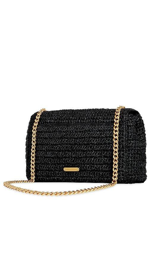 Rebecca Minkoff Medium Edie Straw Convertible Crossbody Bag Product Image