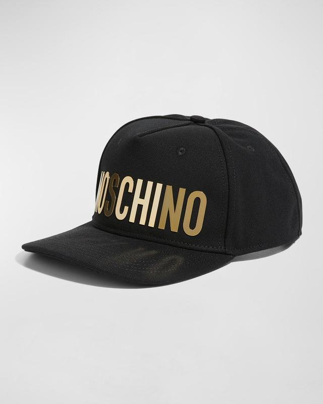 Mens Flat Brim Logo Baseball Hat Product Image