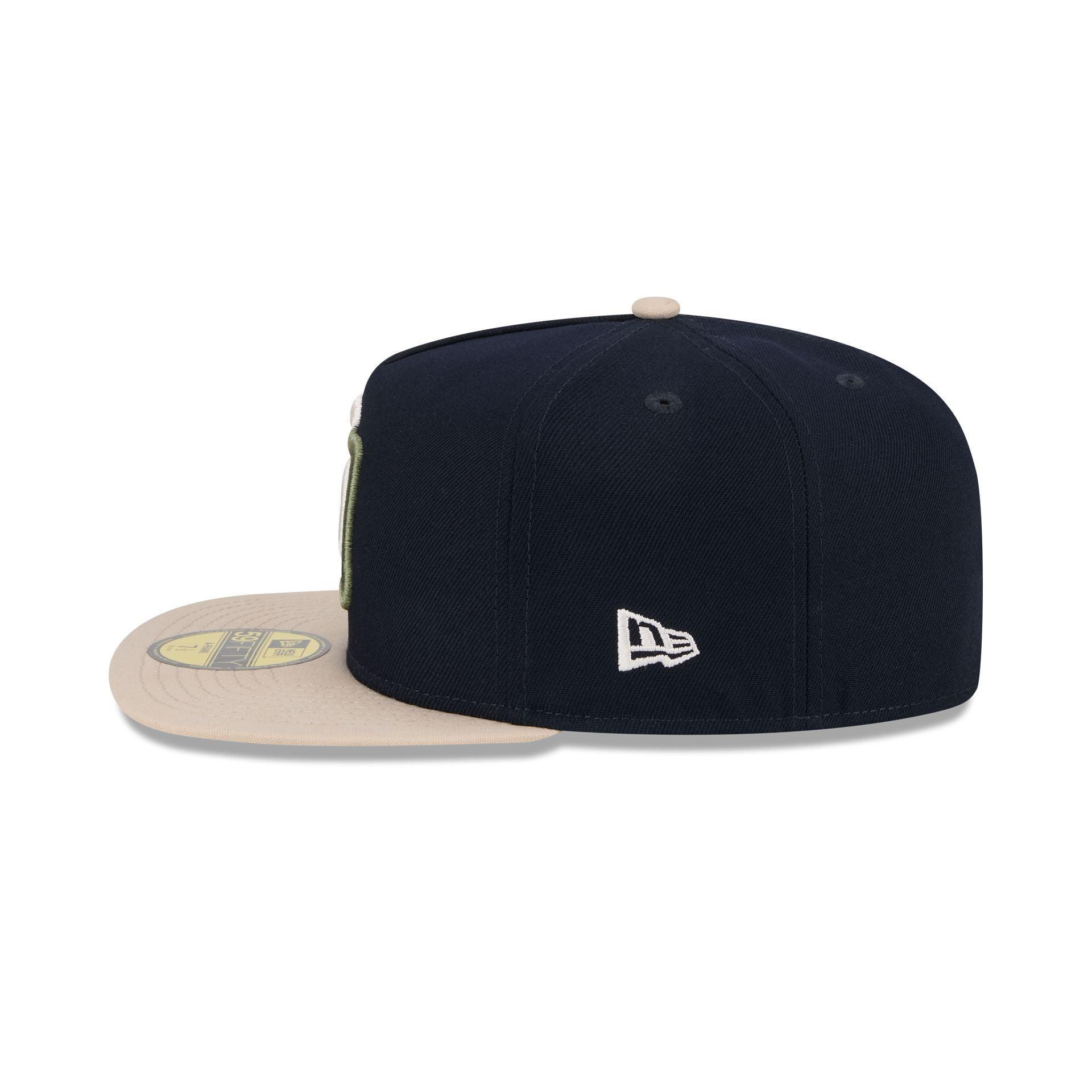 San Diego Padres Canvas 59FIFTY A-Frame Fitted Hat Male Product Image