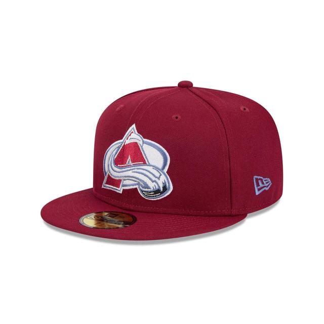 Colorado Avalanche Team 59FIFTY Fitted Hat Male Product Image