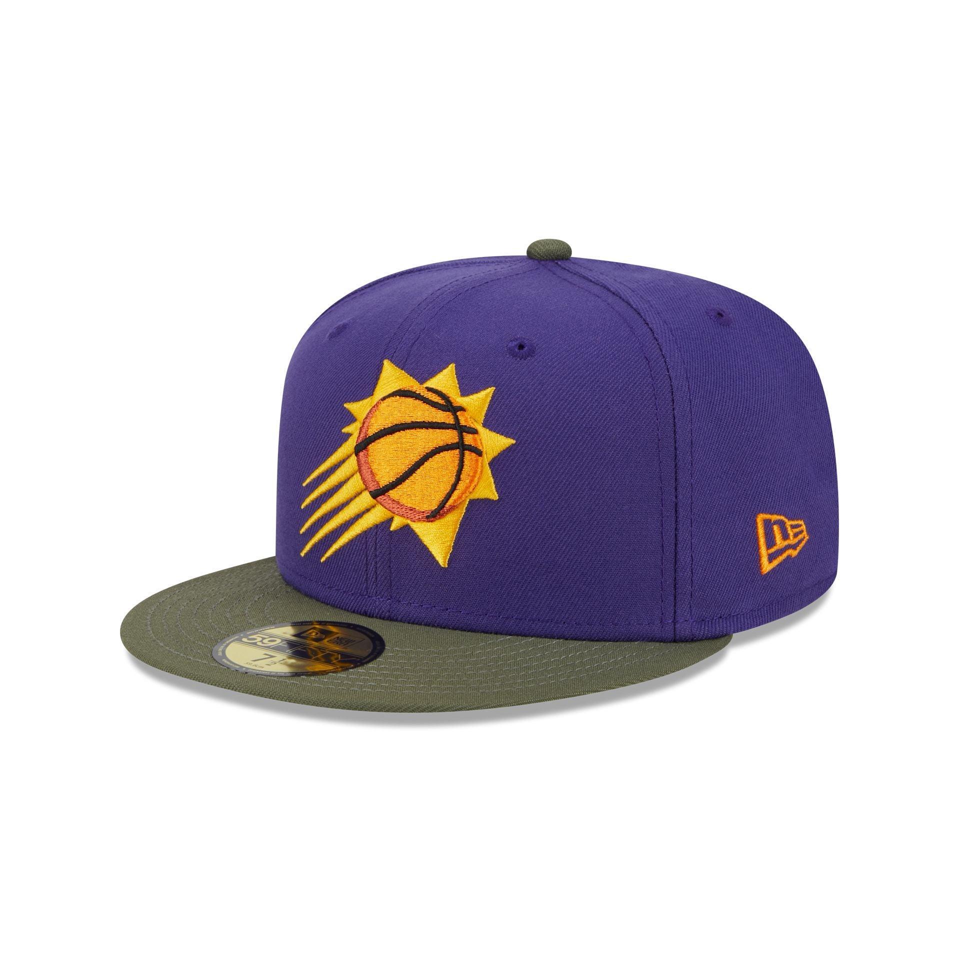 Phoenix Suns Olive Visor 59FIFTY Fitted Hat Male Product Image