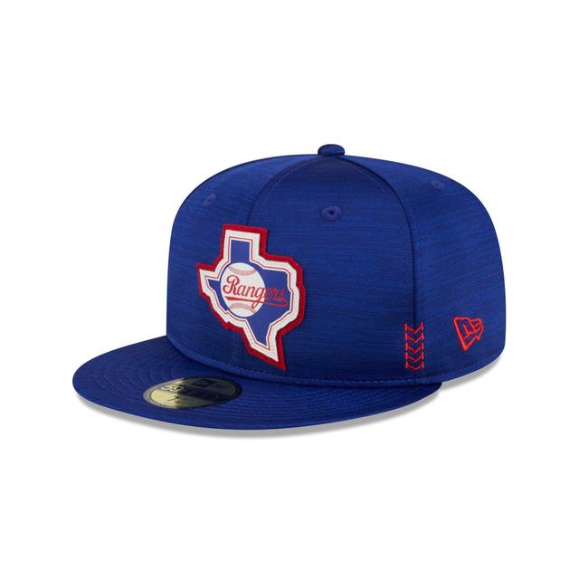 Texas Rangers 2024 Clubhouse 59FIFTY Fitted Hat Male Product Image