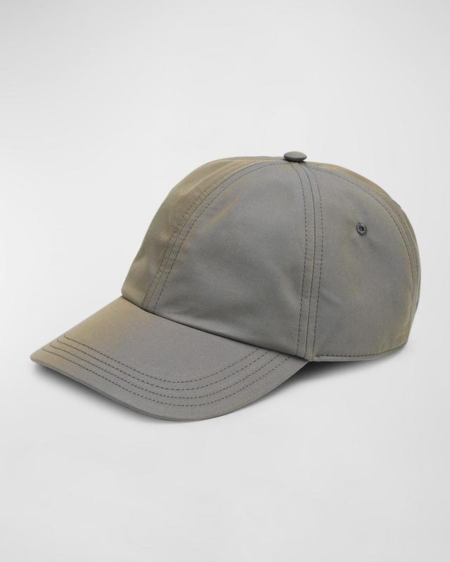 Men's Check-Lined Baseball Cap Product Image