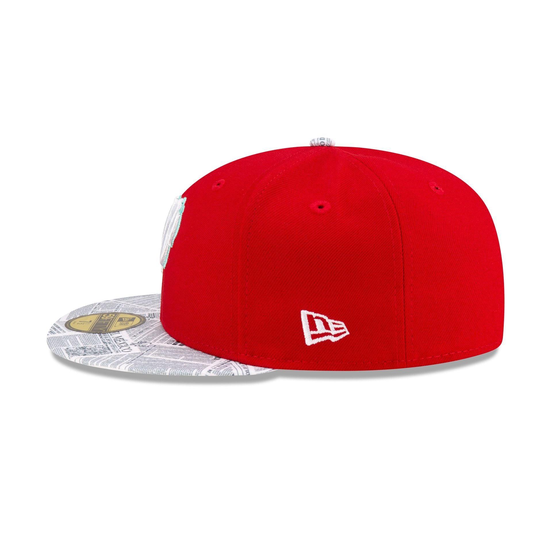 Diablos Rojos del México Red 59FIFTY Fitted Hat Male Product Image