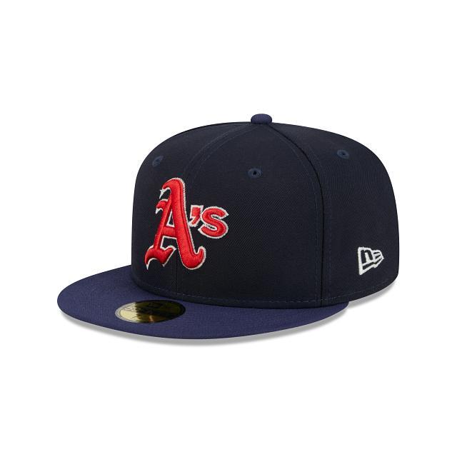 Oakland Athletics Americana 59FIFTY Fitted Hat Male Product Image