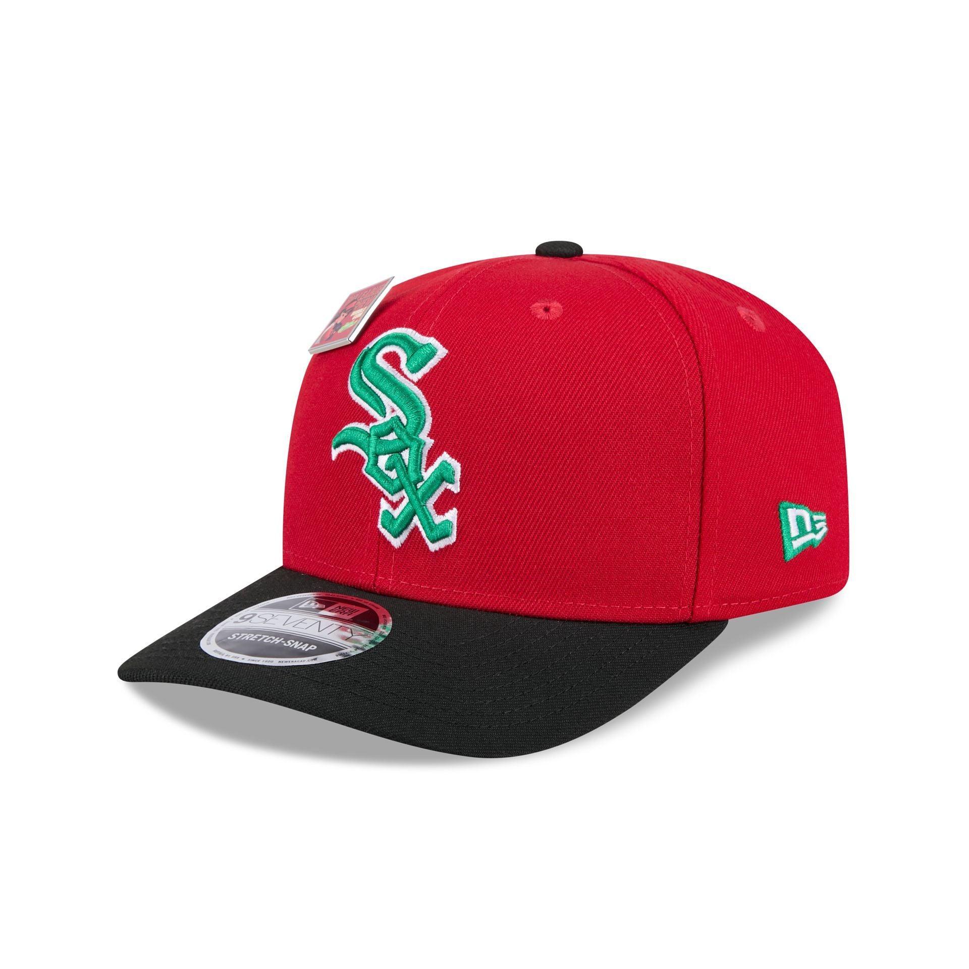 Big League Chew X Boston Red Sox Slammin' Strawberry 9SEVENTY Stretch-Snap Hat Male Product Image