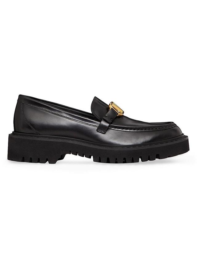 Womens Vlogo Signature Calfskin Loafers Product Image