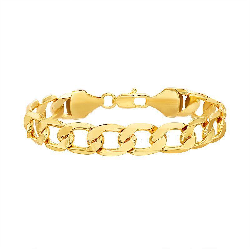 Paige Harper 14k Gold Plated Curb Chain Bracelet, Womens Gold Tone Product Image