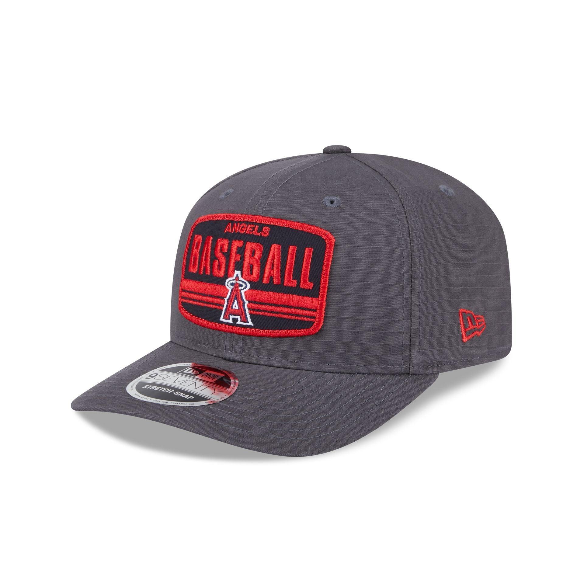 Los Angeles Angels Team Elevated 9SEVENTY Stretch-Snap Hat Male Product Image