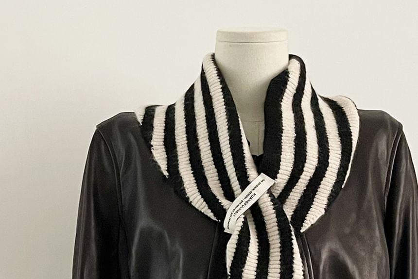 Striped Applique Scarf product image